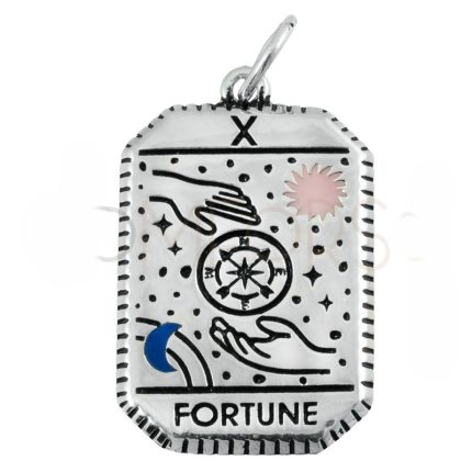 Colgante TAROT RUEDA FORTUNA